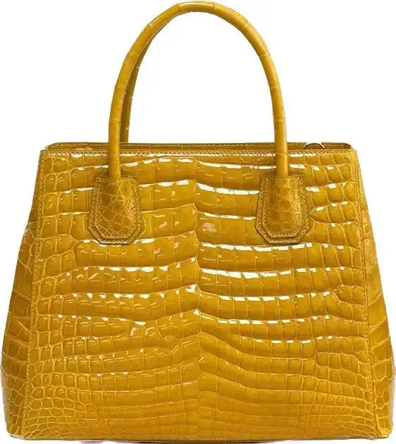 Crocodile Leather Handbag Luxury Design Private Label available