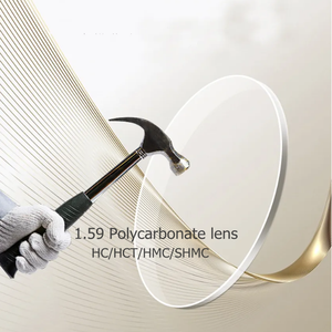 China Danyang Best Choice Lente óptica Precio al por mayor 1,59 Pc Policarbonato Hmc Lente óptica Hecho en China 1,59 Lente de polietileno - Product Image 2