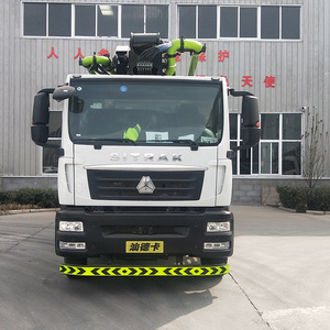 Pompe à béton mobile montée sur camion Zoomlion à moteur diesel, flèche sectionnelle de 56 m, productivité de 170 m³/h, 2001-4000 heures, vente chaude - Product Image 5