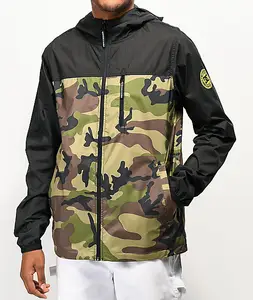 Jaket Camo Windbreaker