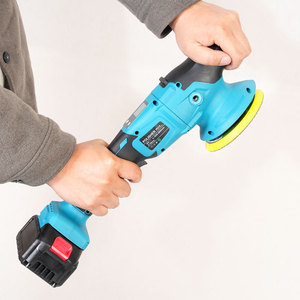 Polisseuse excentrique sans balais 21V au lithium-ion, outil tout-en-un pour ponçage et cirage de voiture, compacte et portative PICUS986 à vitesse variable - Product Image 5