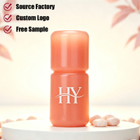 Stock de tubes de brillant à lèvres ronds vides de 3 ml à double paroi pour emballage cosmétique et maquillage des lèvres