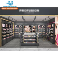 Cosmétiques Magasin Affichage Conception Idées Beauté Détail Maquillage Boutique Intérieur Extérieur Design Cosmétique Magasin Meubles Mise En Page Conception