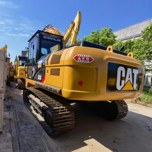 Usado da construção caterpillar 330d, terra, móvel, máquina, escavadeira, gato 330d, usado, máquina da escavadeira, caterpillar, maquinaria, gato 330d digger