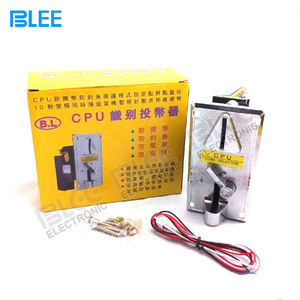ตัวเลือกเหรียญ Blee Cpu Coin Selector Bl100 เครื่องรับเหรียญอิเล็กทรอนิกส์สำหรับเครื่องเกมอาร์เคด พร้อมอินเทอร์เฟซ 4 พิน และระบบนับมูลค่าเหรียญเดียว - Product Image 1