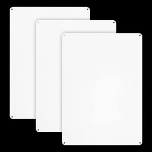 Kim loại màu trắng dấu hiệu thăng hoa tấm nhôm tấm khoảng trống 7x10 inch tùy chỉnh dấu hiệu đậu xe cho hàng thủ công sân vườn ngoài trời - Product Image 2