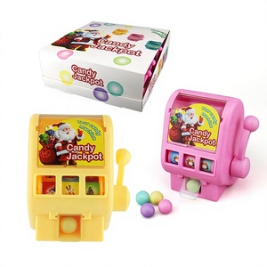 Distributeur <span class=keywords><strong>de</strong></span> bonbons amusant en forme <span class=keywords><strong>de</strong></span> machine à jackpot fruitée avec fonction <span class=keywords><strong>de</strong></span> secouage des mains - Product Image 1