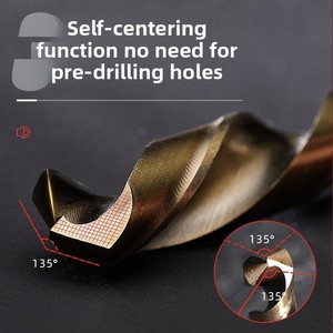 Special Cobalt-Containing Electric <strong>Drill</strong> Complete Collection Hand Operated Stainless Steel <strong>Drill</strong> <strong>Bits</strong> for Steel Ultrahard - Product Image 5