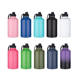 Oferta Especial: Termos de Acero Inoxidable de 64oz con Logotipo Personalizado, Termo al Vacío con Pajita para Deportes, Viajes y Uso Diario - Product Image 6