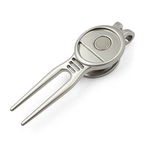 <b>Golf</b> Divot Repair Tool Ball Marker Hat Clip Custom Design Engraved Logo <b>Golf</b> Pitchfork Accessories <b>Golf</b> Divot Tool - Product Image 3