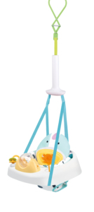 2 in 1 di attività di fitness bambino altalena sedia elettrica per il salto - Product Image 2