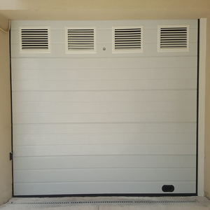 Vente en gros <span class=keywords><strong>de</strong></span> <span class=keywords><strong>porte</strong></span> <span class=keywords><strong>de</strong></span> <span class=keywords><strong>garage</strong></span> automatique monobloc en acier conception latérale 9x9 moderne isolation thermique finie pour les villas à bas prix - Product Image 3