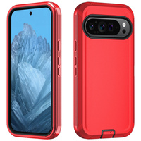 Étui de téléphone Lichicase haut de gamme avec charge sans fil et couleurs contrastées pour Google Pixel 9 9A 9 Pro 9 Pro XL, coque arrière magnétique