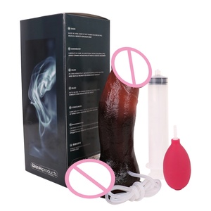 SXXY Dildo Grande Realista, Pene Artificial Negro, Dildo con Chorro de Agua, Simula la Eyaculación, Estimula la Masturbación - Product Image 4