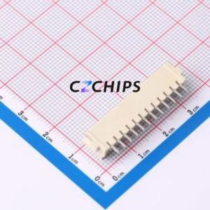 HCZZ0520-12 Wire-to-Board Pin Header SMD,P=2.5mm,Horizontal Mount Connector 1x12P 2.5mm Horizontal Mount XHB - Product Image 2