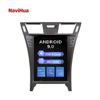 Autoradio Navihua Android 13 à écran vertical avec lecteur DVD et navigation GPS pour Lexus LS460 LS600 2006-2011 (versions haut et bas de gamme)