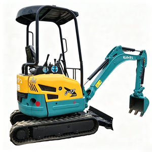 Excavadoras Compactas Usadas Kubota U17-3 con Cabezal de Perforación Giratorio y Cabina Cerrada para Agricultura, Jardinería y Construcción - Product Image 1