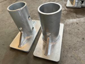 Ahşap ev temel ışın braketi için kullanılan özelleştirilmiş vida sarmal kazık ŞAPKA - Product Image 2