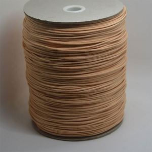Cordon élastique tressé fin de 1 mm en gros, écologique, imperméable, haute ténacité pour sacs, vêtements, chaussures, textiles de maison, chapeaux - Product Image 2
