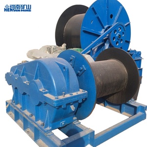 Mesin derek hidrolik elektrik 10T 30T 50t, mesin windlass derek kecepatan cepat berjalan vertikal dan horizontal untuk laut - Product Image 4