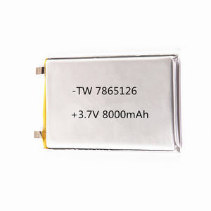 7865126 8000mah <span class=keywords><strong>3</strong></span>,7 v lithium polymer super huge capacity Battery's ion cells pack - Product Image 3