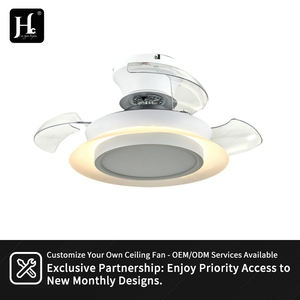 Ventilador de Techo Retráctil con Luz LED de 42 Pulgadas, Ventiladores de Techo Invisibles de Bajo Consumo con Luces y Control Remoto - Product Image 6