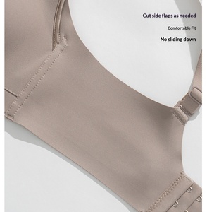 Sujetador Push-Up de Seda de Morera Sin Costuras y Sin Varillas para Mujer, Soporte Lateral Anticaída, Suave, Cómodo y Ajustable, Copa 3/4 ODM - Product Image 4
