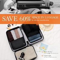 6 pièces lumière Premium valise organisateur sacs ensemble peu encombrant bagages organisateurs étanche voyage essentiel emballage Cubes