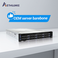 Chasis de Servidor de Rack 2U Aethlumis OEM al por Mayor, 12 Bahías, Soporte de Intercambio en Caliente de 3.5'', Placa Base EEB para Servidor de Seguridad NVR