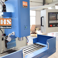 Nouveau centre d'usinage vertical CNC 3 axes économique en promotion BT40 GSK/FANUC PLC, moyenne capacité, 380V XK7136