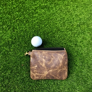 กระเป๋าใส่ของมีค่าสำหรับกอล์ฟหนังแท้แบบมีซิป พร้อมที่ใส่ที  กระเป๋าเก็บลูกกอล์ฟแบบสั่งทำพิเศษ - Product Image 3