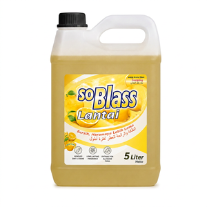 Limpiador de Pisos So Blass 5 Litros Aroma a Limón Fragancia Duradera Elimina la Suciedad Para Todo Tipo de Pisos Uso Doméstico - Product Image 1