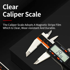 Elektronische Digitale Nonius Micrometer Remklauw Meetinstrument Roestvrij Staal Lcd-Scherm 0-6 Inch/150Mm 0-200 0-300 - Product Image 3