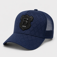 Casquette de baseball unisexe réglable à 6 panneaux en maille – Respirante, style athleisure quatre saisons, ambiance Instagram, simple boutonnage
