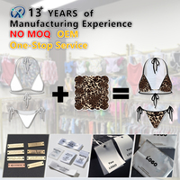 Hot Star Bikini Badmode Fabrikant Designer Merk Custom Logo Bikini Badpakken