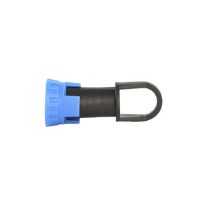 DaringFish 16 Conector de cinta de riego por <span class=keywords><strong>goteo</strong></span> con anillo de tracción de banda suave para conexión directa a tubería principal de agua agrícola - Product Image 5