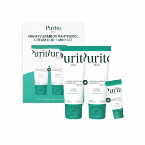 Purito Seoul Mighty Bamboo Panthenol Crème 100ml Lotion pour le visage de bonne qualité Duo Set (+ 15ml) - Product Image 2