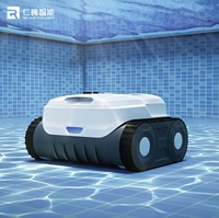 SUBLUE Blue Nexus Nettoyeur de piscine sans fil automatique, robot intelligent pour piscine, nettoyage des murs, protection IPX8, 3h d'autonomie