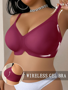 Sujetador sin aros suave para mujer, sujetador sexy con relleno, bralette sin costuras, ropa interior cómoda para mujer, lencería femenina. - Product Image 5