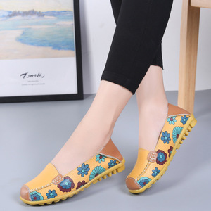 Nouvelles Chaussures Plates Personnalisées pour Femmes et Dames – Mocassins Plats en Cuir Véritable - Product Image 4