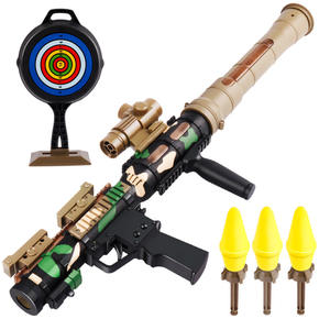 Set di giocattoli militari Soft Bullet Toy Gun Rocket Launcher Toy Armas De Juguete - Product Image 3