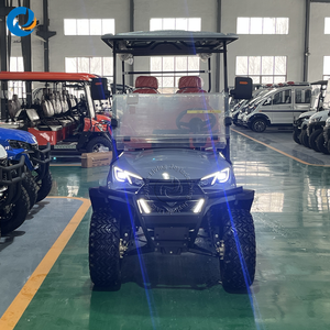 Carrito de Golf Eléctrico Todoterreno de 4 Plazas, Resistente, con Suspensión Duradera, Conducción Cómoda y de Alto Rendimiento - Product Image 4