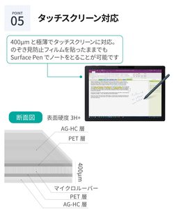 กรอบกาวผ้าไหมสำหรับปกป้องหน้าจอเพื่อความเป็นส่วนตัวสำหรับพื้นผิวแล็ปท็อปไป12.4 "ติดตั้งง่ายนำมาใช้ใหม่ป้องกันแสงสีฟ้า - Product Image 6