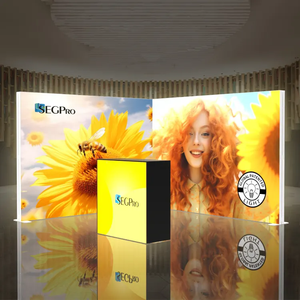 जिओंगचांग पोर्टेबल फास्ट इंस्टॉल कपड़े विज्ञापन प्रकाश बॉक्स के नेतृत्व में प्रदर्शन प्रदर्शनी स्टैंड ग्राफिक व्यापार शो बूथ प्रदर्शन - Product Image 4