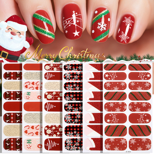 Pegatinas <span class=keywords><strong>de</strong></span> <span class=keywords><strong>Uñas</strong></span> Navideñas al por Mayor, <span class=keywords><strong>Uñas</strong></span> Navideñas <span class=keywords><strong>de</strong></span> Color Rojo, Envolturas Autoadhesivas <span class=keywords><strong>para</strong></span> <span class=keywords><strong>Uñas</strong></span> <span class=keywords><strong>para</strong></span> <span class=keywords><strong>Navidad</strong></span> - Product Image 6