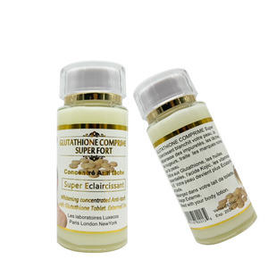 glutathion comprims eclaircissant GRANIONS - COMPLEXE ANTI TACHE VISAGE  Glutathion, Vitamine C, Zinc bisglycinate, Selenium, Niacinamide - clat, Uniformit du Teint, claircissant, Hydratant Visage - Fabriqu en France L-Glutathion Rduit 50mg, 30 glules