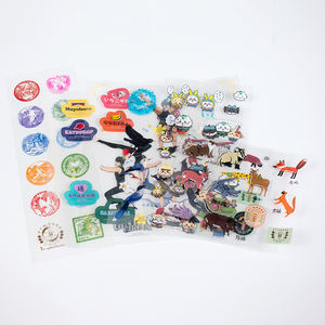 Pegatinas impermeables personalizadas para niños, decorar tazas, portátiles y teléfonos, hojas adhesivas transparentes para mascotas troqueladas - Product Image 4