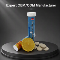 Tabletas Efervescentes de Vitamina C, Directo de Fábrica, Marca Privada, Suplemento para la Salud del Adulto, Antioxidante, Inmunológico, Anti-Fatiga