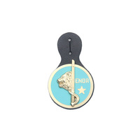 Badges métalliques personnalisés, broches en émail, épaulettes avec badge commémoratif en cuir, médailles