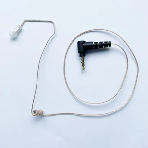 Auriculares de música con cable de 35mm para escuchar solo auriculares de seguridad Mini auricular <span class=keywords><strong>oculto</strong></span> para Radio bidireccional con Kit de reemplazo - Product Image 2